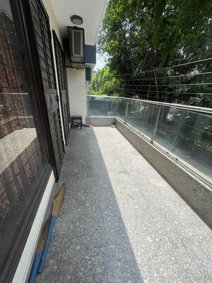 Balcony in 3 BHK Builder Floor at Chittaranjan Park – for Sale