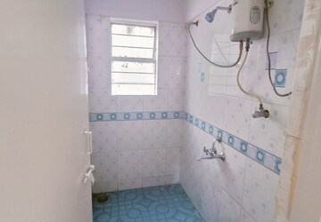 Bathroom in 2 BHK Apartment at Wadgaon Sheri – for Rent