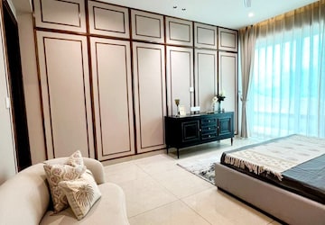 Bedroom in 3 BHK Apartment at Maya Green Lotus Utsav, International Airport Road – for Sale