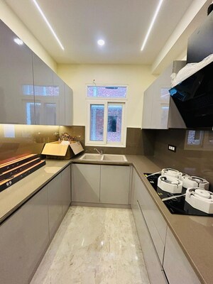 Kitchen in 3 BHK Builder Floor at Shree Vardhman Victoria, Sector 70 – for Sale