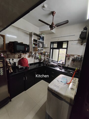 Kitchen in 1 BHK Apartment at River Park Complex, Dahisar East – for Rent