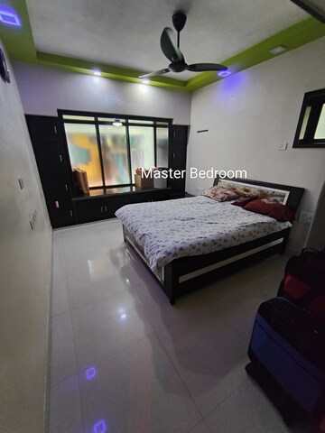 Bedroom in 1 BHK Apartment at River Park Complex, Dahisar East – for Rent