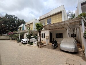 3 BHK Villa – Exterior View View at Ramky Serene Woods, Doddaballapur Road - for Rent