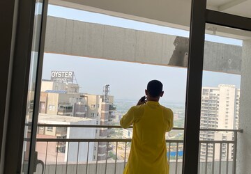 Balcony in 3 BHK Apartment at M3M Marina, Sector 68 – for Rent