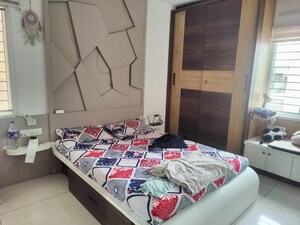 Bedroom in 2 BHK Apartment at Aparna Sarovar Zenith, Nallagandla – for Rent