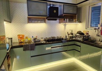 Kitchen in 2 BHK Apartment at Aparna Sarovar Zenith, Nallagandla – for Rent