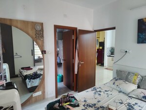 Bedroom in 2 BHK Apartment at Aparna Sarovar Zenith, Nallagandla – for Rent
