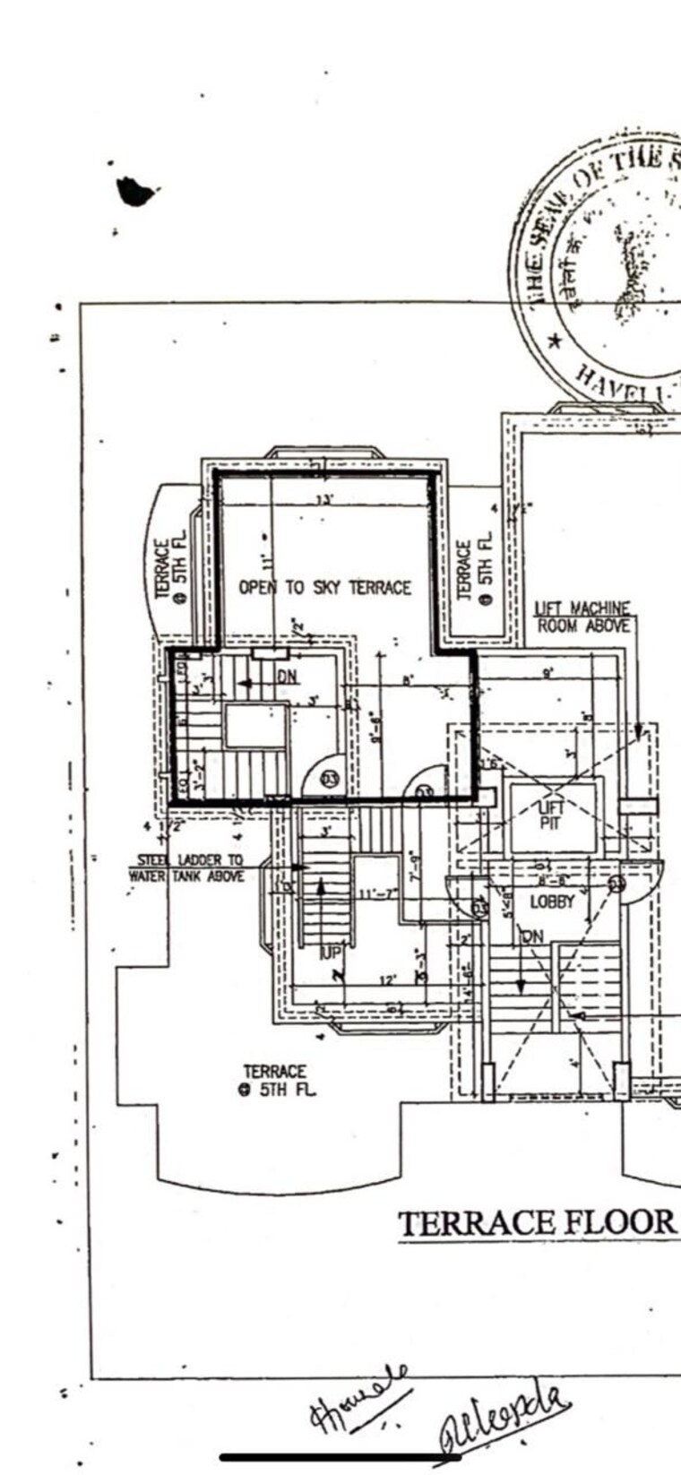 Floor Plan, shri-ram-nagar-society 3 Bedroom 1500 Sq.Ft. Apartment In Aundh Pune 9346847