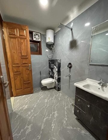 Bathroom in 3 BHK Builder Floor at Saket – for Rent