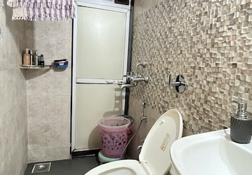 Bathroom in 2 BHK Apartment at Cosmos Classique, Brahmand – for Rent