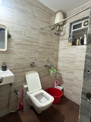 Bathroom in 2 BHK Apartment at Cosmos Classique, Brahmand – for Rent
