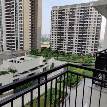 Balcony in 3.5 BHK Apartment at Sobha International City Phase 2, Babupur Village – for Rent