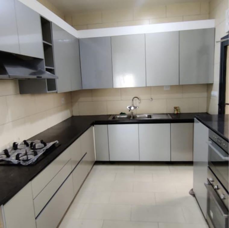 Kitchen, sobha-international-city-phase-2 3.5 Bedroom 2073 Sq.Ft. Apartment In Babupur Village Gurgaon 9346871
