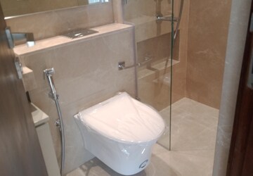 Bathroom in 2 BHK Apartment at Hiranandani Highland, Powai – for Rent