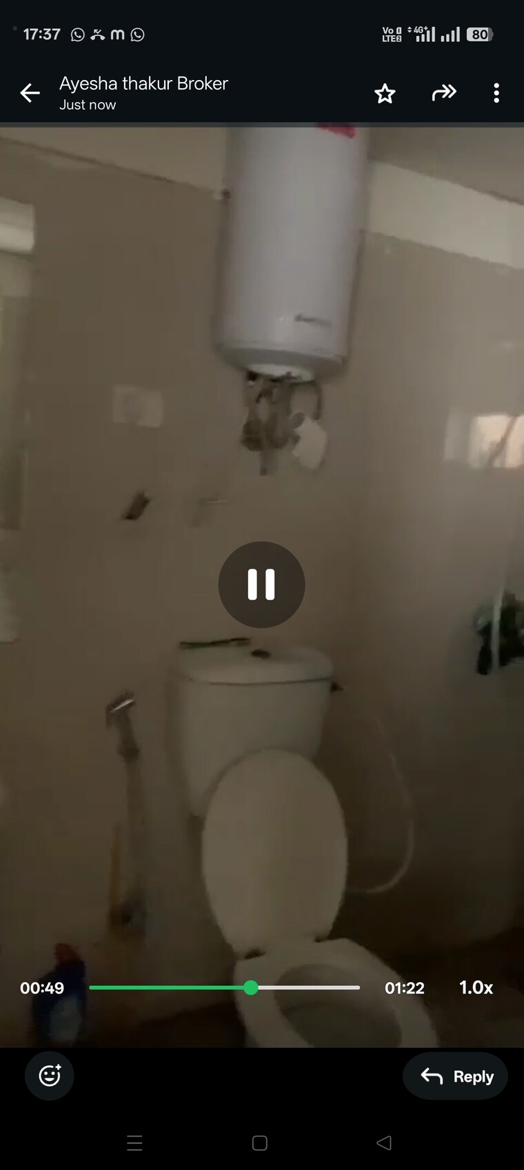 Bathroom, gaur-city-2-14th-avenue 1 RK 450 Sq.Ft. Apartment In Sector 16c Greater Noida Greater Noida 9346897