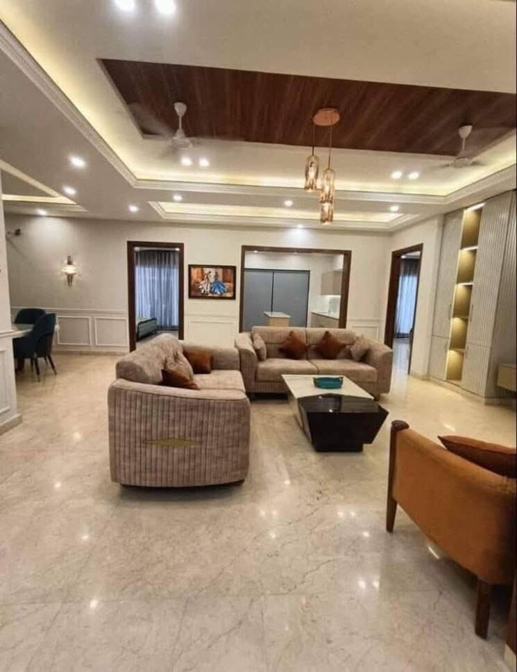 Living Room, saket 4 Bedroom 200 Sq.Ft. Builder Floor In Saket Delhi 9346911