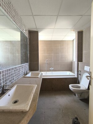 Bathroom in 4 BHK Apartment at Conscient Heritage Max, Sector 102 – for Rent