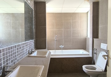 Bathroom in 4 BHK Apartment at Conscient Heritage Max, Sector 102 – for Rent