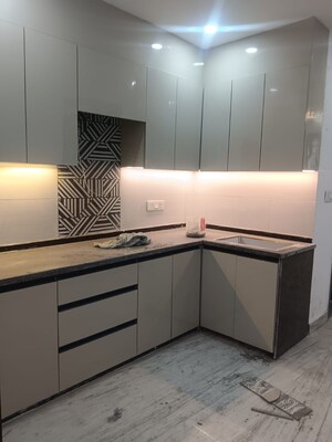 Kitchen in 4 BHK Builder Floor at Malviya Nagar – for Sale