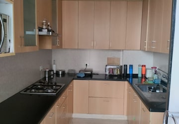 Kitchen in 3 BHK Apartment at Karanvir Towers, Sector 52 – for Sale