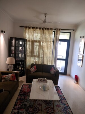 Living Room in 3 BHK Apartment at Karanvir Towers, Sector 52 – for Sale