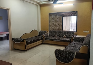 Living Room in 3 BHK Builder Floor at Nana Mava Road – for Sale