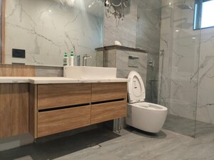 Bathroom in 3 BHK Builder Floor at Sector 45 – for Rent