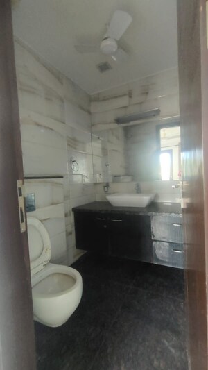 Bathroom in 3 BHK Builder Floor at Greater Kailash I – for Rent