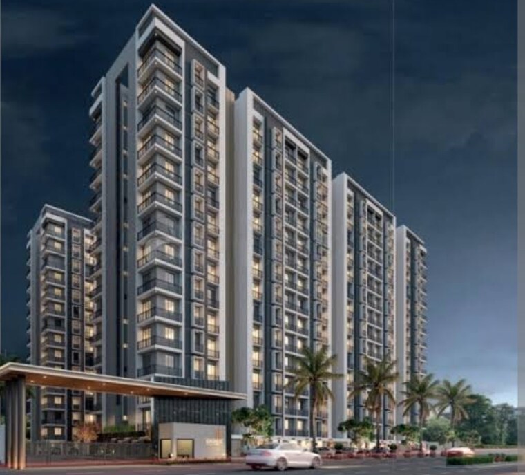 Exterior View, new althan 2 Bedroom 970 Sq.Ft. Apartment In New Althan Surat 9347052