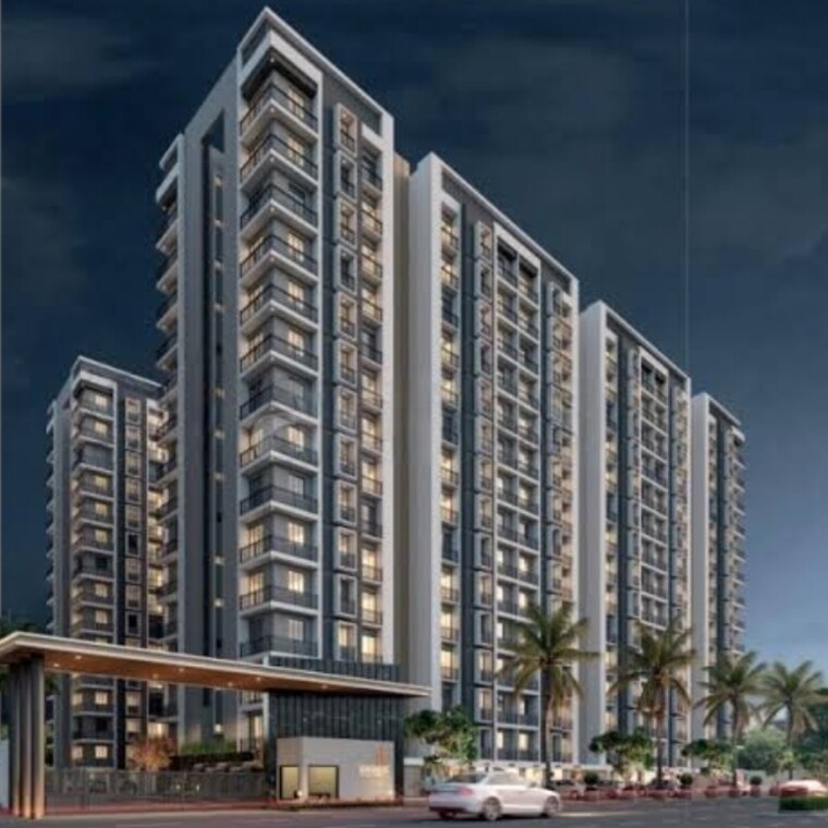Exterior View, new althan 2 Bedroom 970 Sq.Ft. Apartment In New Althan Surat 9347052