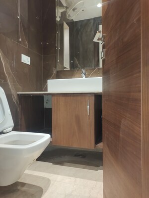 Bathroom in 4 BHK Builder Floor at Greater Kailash I – for Rent