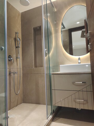 Bathroom in 4 BHK Builder Floor at Greater Kailash I – for Rent