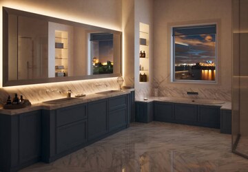 Kitchen in 3 BHK Apartment at Lodha Palais, Kothrud – for Sale