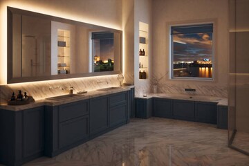 Kitchen in 4 BHK Apartment at Lodha Palais, Kothrud – for Sale