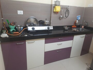 Kitchen in 1 BHK Apartment at Merwanji Tower, Parel – for Sale