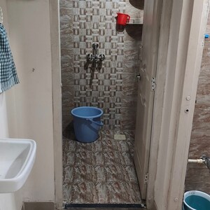 Bathroom in 1 BHK Apartment at Kshitij CHS Vikhroli, Tagore Nagar – for Rent