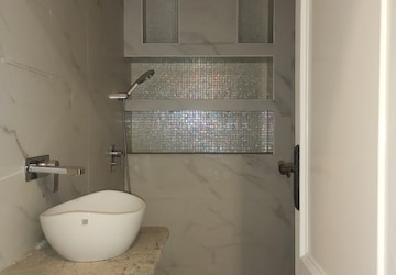 Bathroom in 4 BHK Builder Floor at Greater Kailash I – for Rent