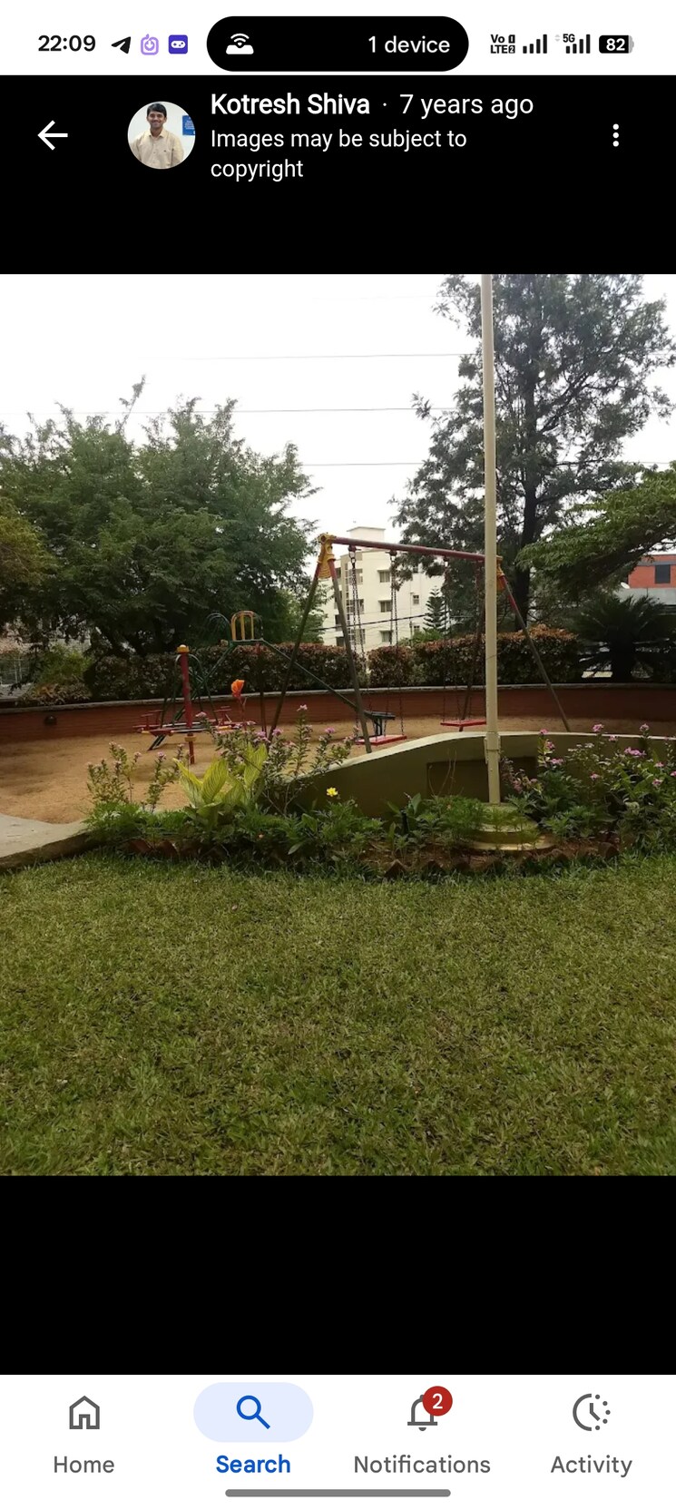 Garden, nagarjuna-green-ridge 3 Bedroom 1800 Sq.Ft. Apartment In Hsr Layout Bangalore 9347110