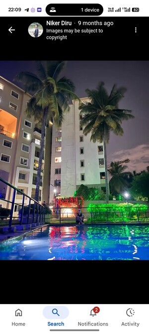 3 BHK Apartment – Exterior View View at Nagarjuna Green Ridge, Hsr Layout - for Rent