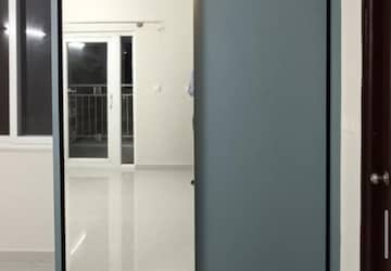 Building Lobby in 2 BHK Apartment at SJR Blue Waters, Off Sarjapur Road – for Rent