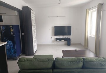 Living Room in 2 BHK Apartment at SJR Blue Waters, Off Sarjapur Road – for Rent