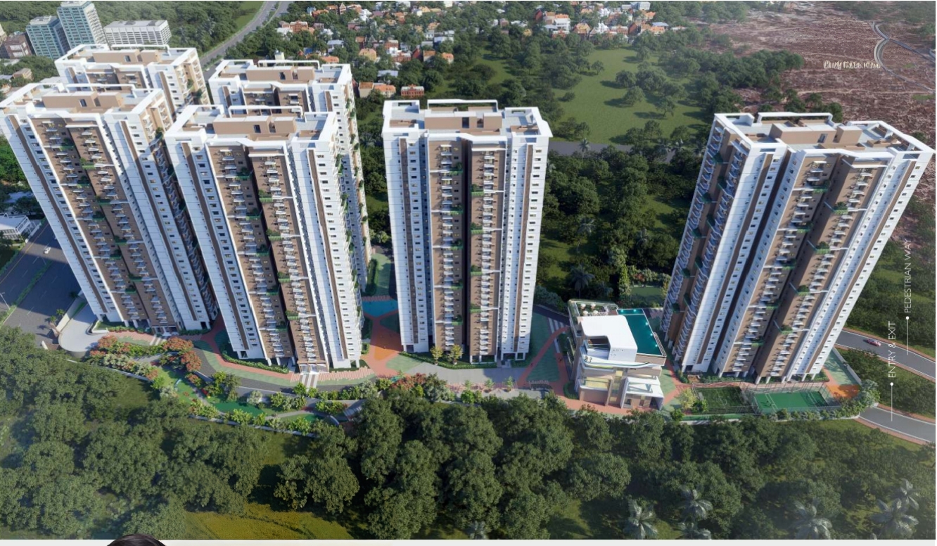 3 BHK 1550 Sq.Ft. Apartment in Vertex Viraat