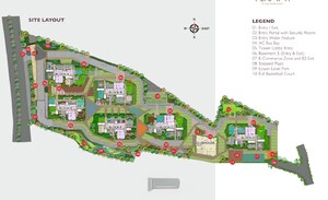 Master Plan in 3 BHK Apartment at Vertex Viraat, Miyapur – for Sale