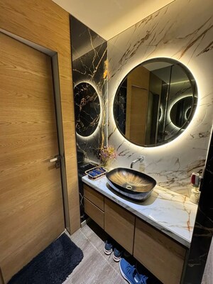 Kitchen in 3 BHK Apartment at Juhu Gulmohar CHS, Vile Parle West – for Rent