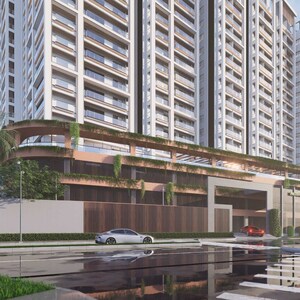 3 BHK Apartment – Exterior View View at Gangothri Prithvi Towers, Manikonda - for Sale