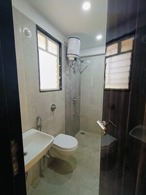 Bathroom in 2 BHK Apartment at Manav Perfect 10, Balewadi – for Rent