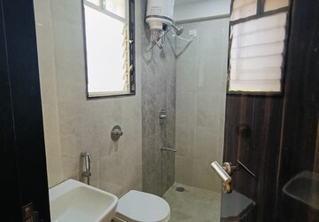 Bathroom in 2 BHK Apartment at Manav Perfect 10, Balewadi – for Rent
