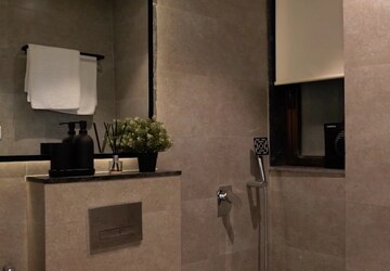 Bathroom in 2 BHK Apartment at Naman Habitat, Andheri West – for Sale