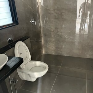 Bathroom in 3 BHK Apartment at Pride World City Wellington, Madhav Nagar – for Rent