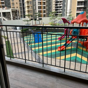 Balcony in 3 BHK Apartment at Pride World City Wellington, Madhav Nagar – for Rent